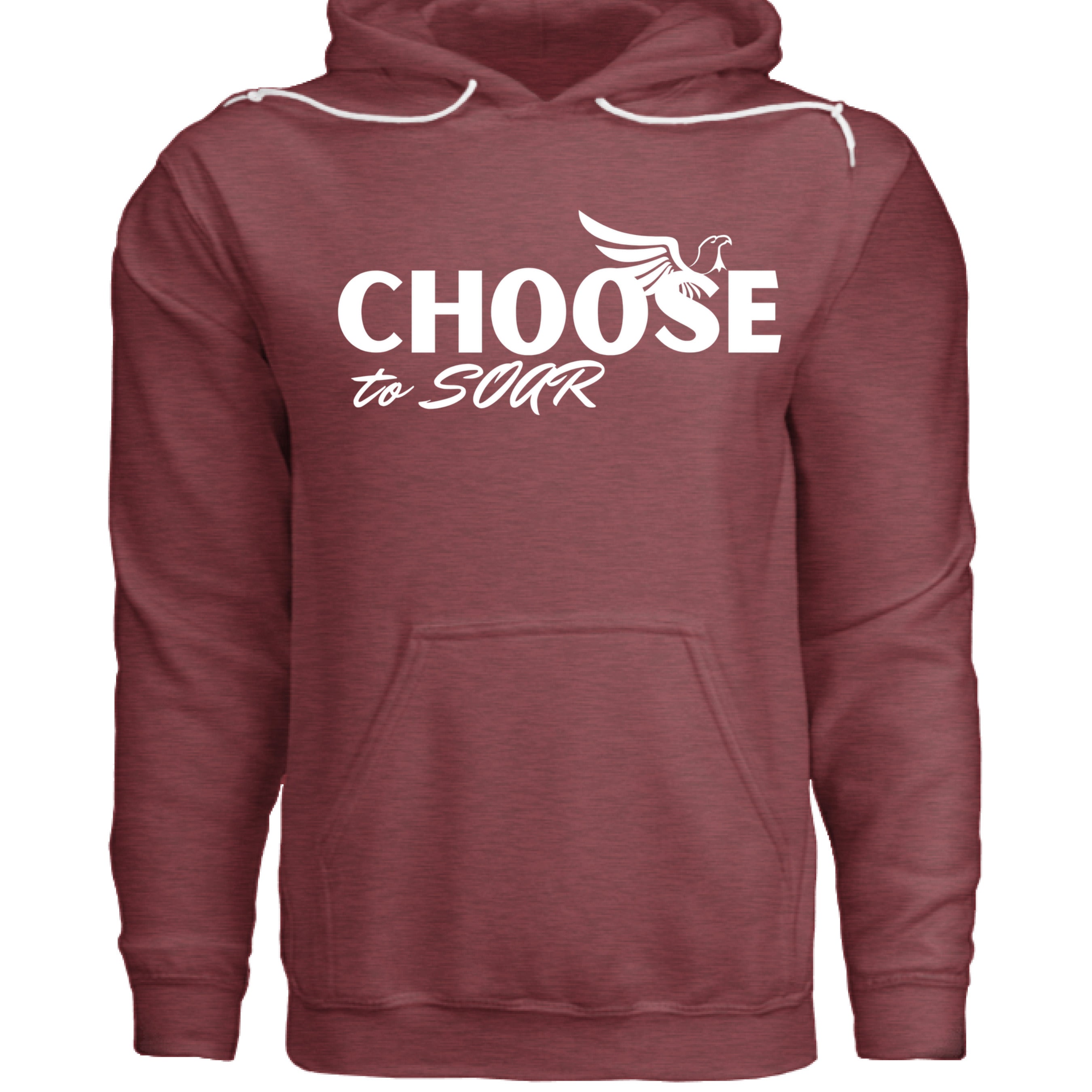 HEATHER MAROON - FRONT