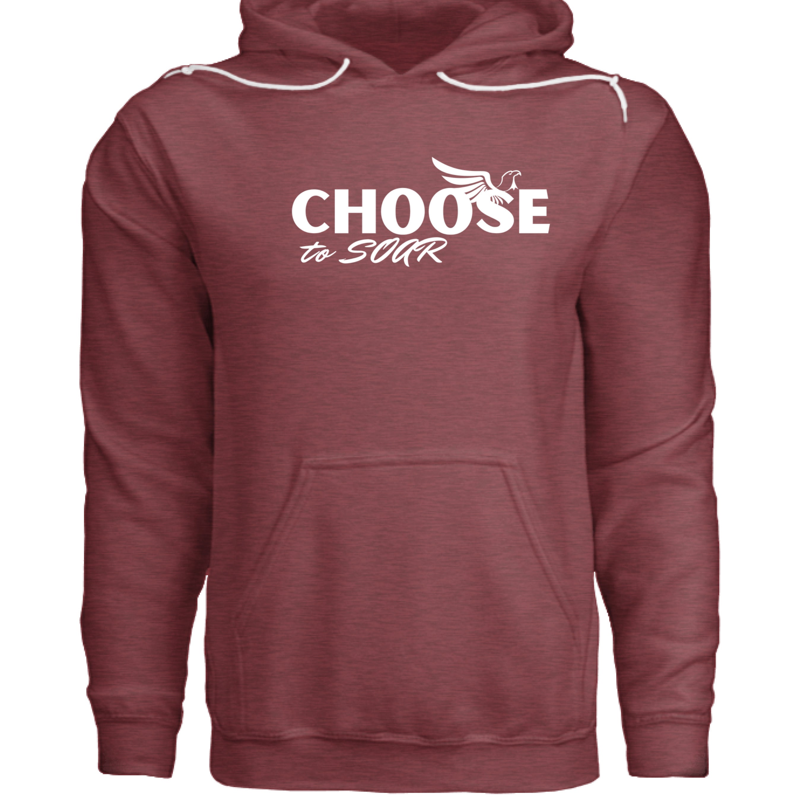 HEATHER MAROON - FRONT