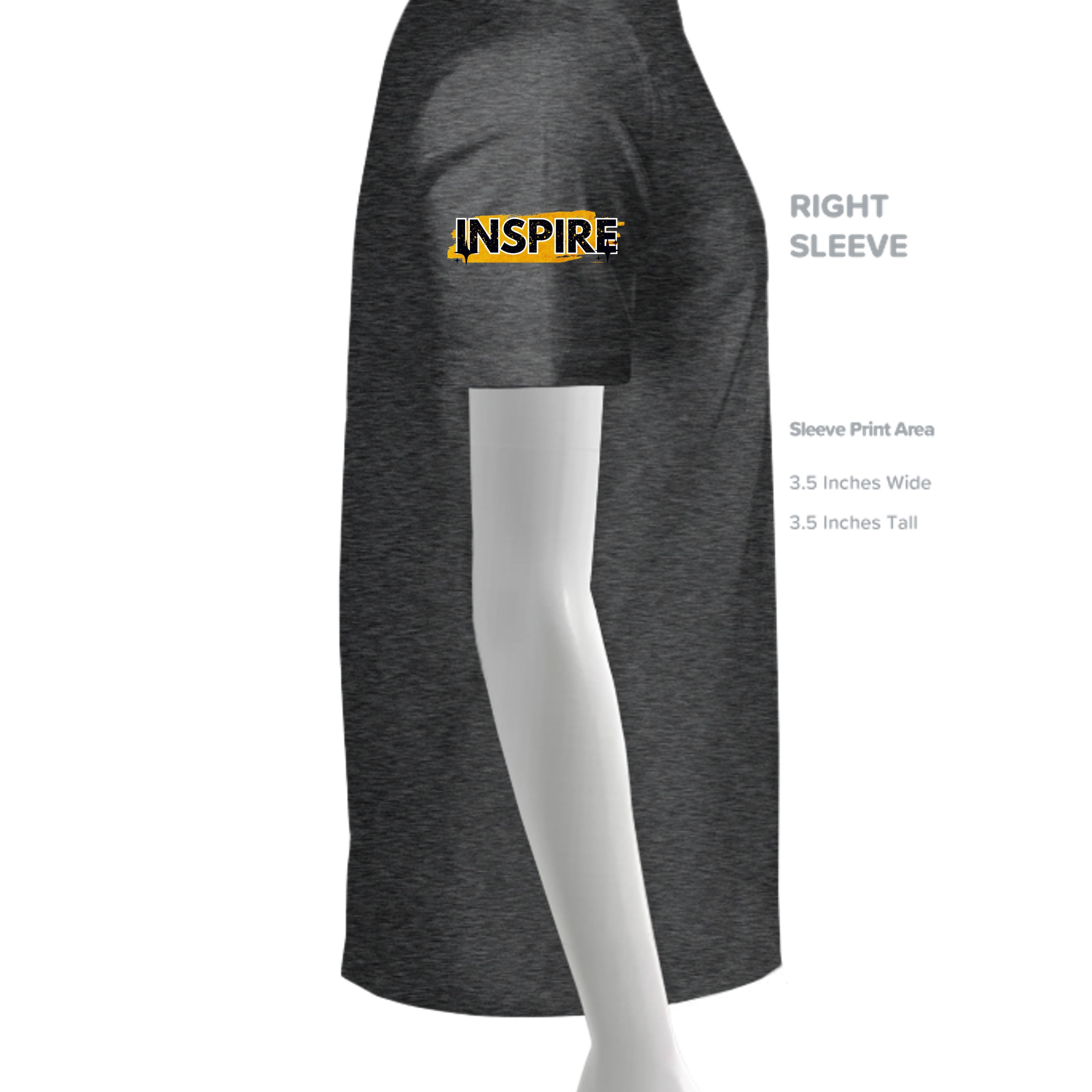 DARK HEATHER - G200 - SLEEVE_RIGHT