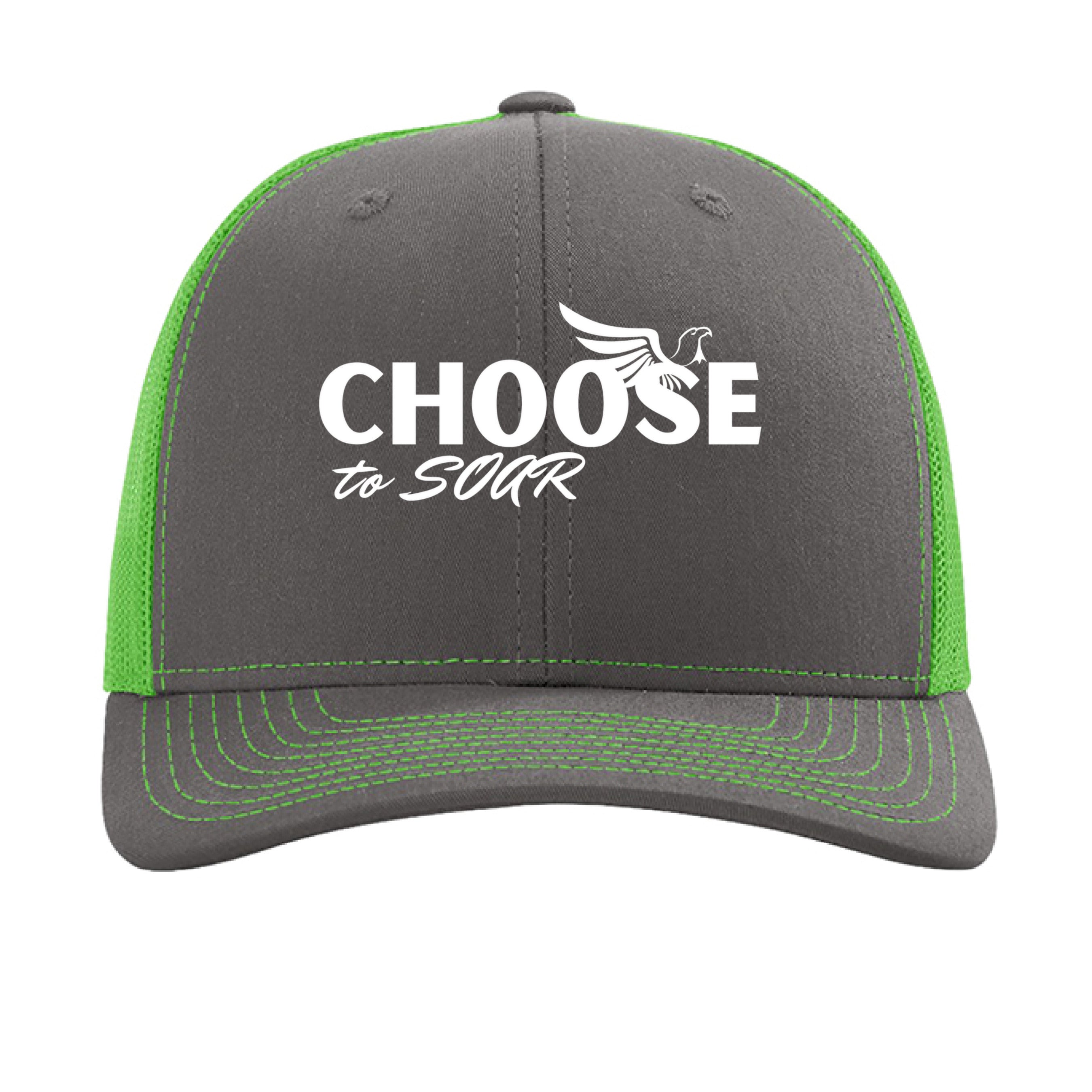 Charcoal/ Neon Green - FRONT